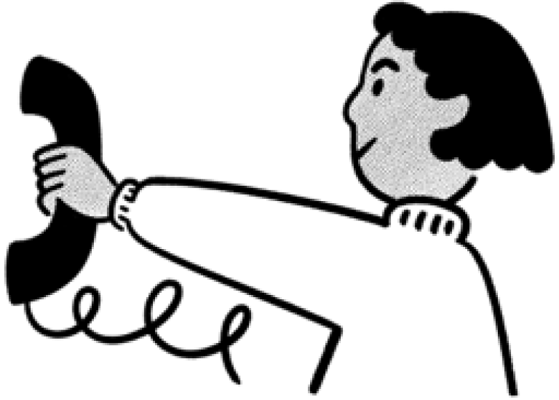 personne au téléphone